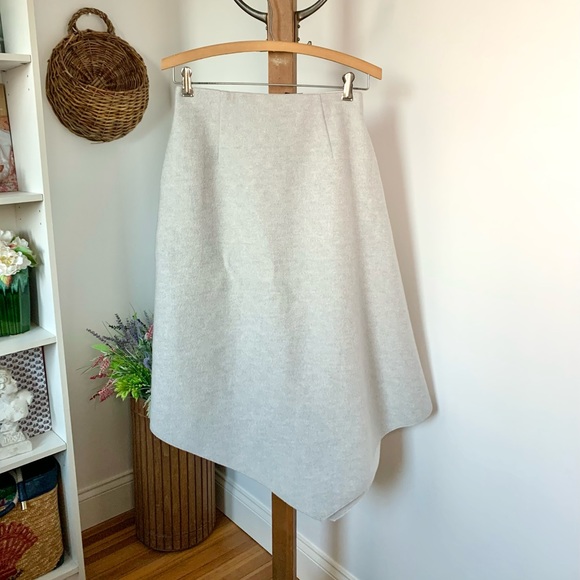 Karolina Zmarlak Asymetric Virgin Wool Skirt - Picture 16 of 16